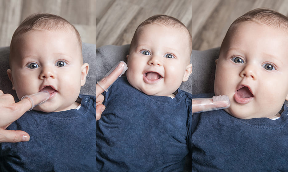 Miss Brossette pour masser les gencives de bébé